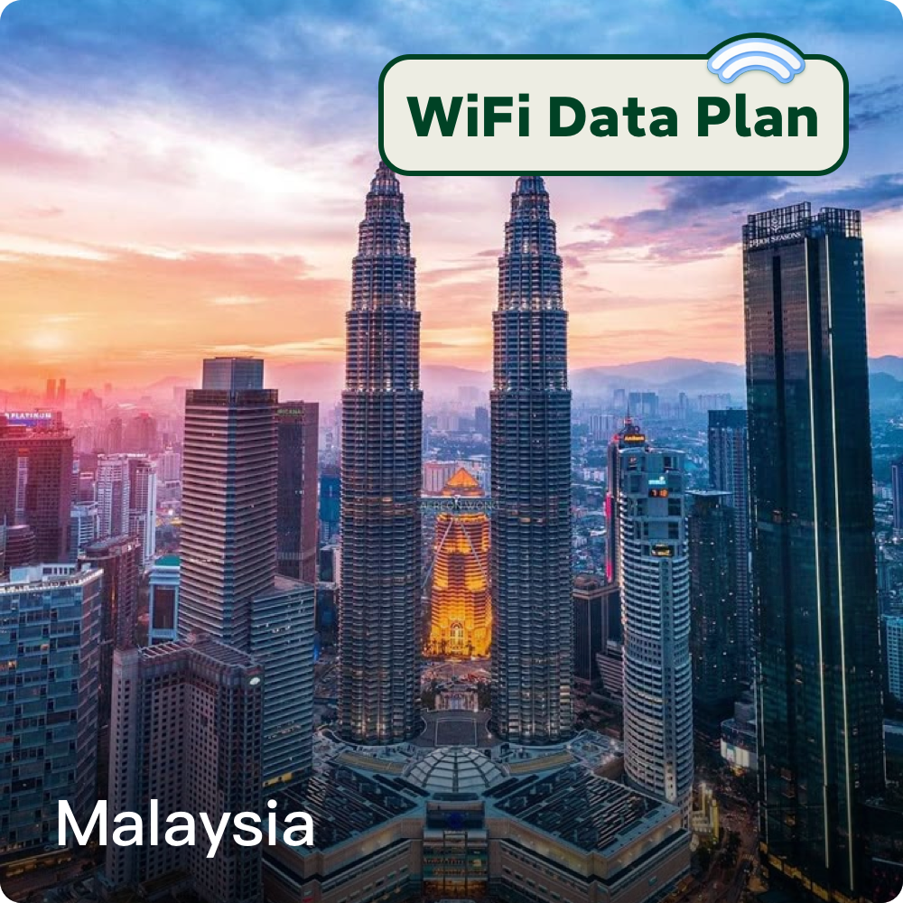 マレーシア WiFi データチャージ – ポータブルWiFiをどこでもチャージ 1日～30日