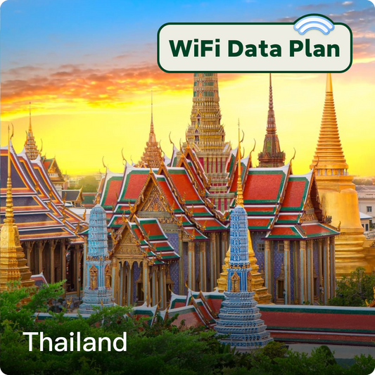 タイ向けWiFiデータプランのご購入 – ポータブルWiFi向け高速インターネット 1日～30日間