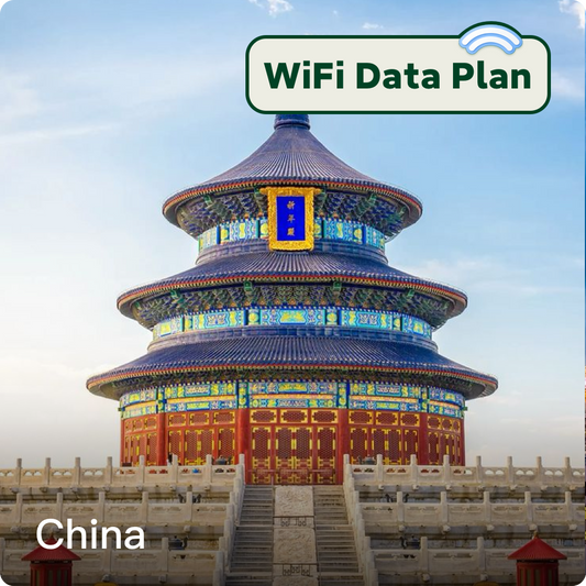 中国本土 WiFi データプラン (海外用レンタルWiFi) – オンライン購入・チャージ 1日～30日
