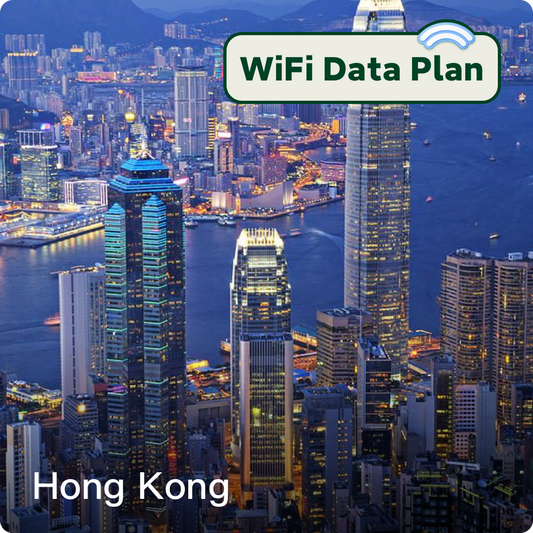 香港向けWiFiデータプラン（海外向けモバイルWiFi）– オンライン購入・チャージ可能 1日～90日間