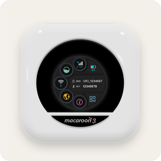 Best Portable WiFi Hotspot for International Travel | Global Internet in 150+ Countries - Macaroon 3 M3B